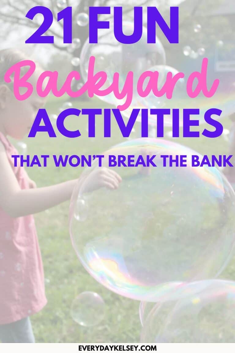 Need kid-friendly backyard ideas that won’t cost a lot? These backyard activities include easy DIY yard games and classic fun backyard ideas that kids will love. Set up a backyard games area or a mini kids outdoor playground to encourage playtime. It’s all about keeping the kids happy while you enjoy some stress-free time outdoors!